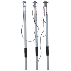 Varilla de Descarga Trifásica FRP Kusam-Meco 66 KV, la Mejor de su Clase para un Descarga Segura y con Conexión a Tierra - Product Image 1
