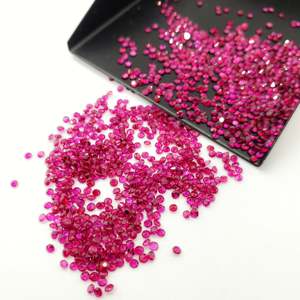 Hailer all'ingrosso forma rotonda rosa/giallo/<span class=keywords><strong>viola</strong></span>/<span class=keywords><strong>blu</strong></span> scuro laboratorio ha creato pietre preziose di zaffiro - Product Image 5