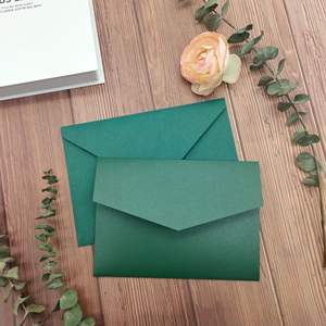 Bestseller Maßgefertigte Glamouröse Dreifach Gefaltete Hochzeitseinladungen Handgemachte Ausgestanzte Hochzeitskarten Papierumschlag Hochzeits-Bestseller - Product Image 2