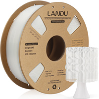 Filament en fibre de carbone LANDU 1KG PETG 1,75 mm, tiges en plastique pour moulage 3D SPARKING pour imprimante 3D FDM