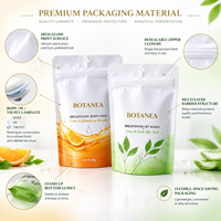Pochette Doypack Personnalisée Imprimée avec Fermeture Éclair et Trou de Suspension pour Recharge de Gel Douche et Shampoing, Sac Cosmétique Liquide Stratifié en Aluminium OEM ODM