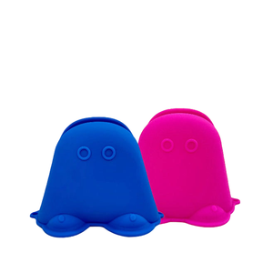 Guanti da forno personalizzati BPA-Free in <span class=keywords><strong>Silicone</strong></span> con graziosi guanti caldi con impugnatura a mano per forno a microonde e forno - Product Image 4