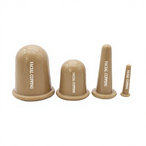 Kit de ventouses en silicone pour la médecine traditionnelle chinoise, outil de <span class=keywords><strong>massage</strong></span> Gua Sha pour points <span class=keywords><strong>d</strong></span>'<span class=keywords><strong>acupuncture</strong></span> et moxibustion, soins de santé à domicile - Product Image 2