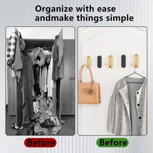 Современный металлический складной крючок для одежды - Product Image 3