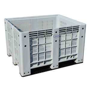 Heavy Duty Large Capacity Plastic Bin Stackable Plastic Pallet Box Used For Fruit And Vegetable Storage
