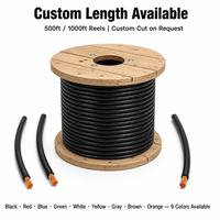 Cable Eléctrico de Cobre THHN THWN-2 para Construcción, Calibres 12AWG, 10AWG, 8AWG, 6AWG, 4AWG, 2AWG, Certificado UL, 600V, Resistente al Calor y la Humedad
