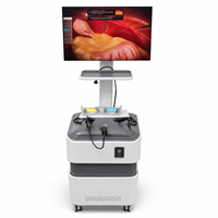 Sistema de Entrenamiento Laparoscópico 4K Inalámbrico con Force Feedback y Múltiples Módulos Quirúrgicos para Entrenamiento de Habilidades Hospitalarias