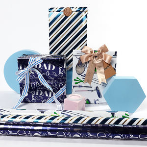 กระดาษห่อโลหะ43*300ซม. บรรจุภัณฑ์กระดาษห่อของขวัญ - Product Image 4