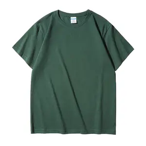 2024 Factory Outlet High Quality Cotton Custom T Shirt For Men Blank Heavyweight T Shirt Printing Men's T-shirts