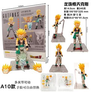 Figurines SHF 2026 : Goku Rouge, Goku Noir, Frieza, <span class=keywords><strong>Vegeta</strong></span>, <span class=keywords><strong>Trunks</strong></span>, Beerus, Gohan, Son Goku – Figurines à Articulations Mobiles - Product Image 3