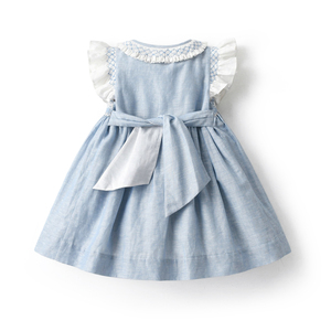 Robes de Princesse Espagnoles pour Filles, à Manches Volantées, Broderie Fait Main, Style Smock, Vêtements et Robes de Bébé pour Enfants, Collection Boutique - Product Image 5