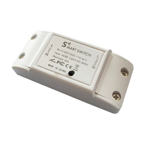 สมาร์ทไวไฟสวิตช์ 10A AC 100-240V 2.4GHz RF433 รีโมทคอนโทรลควบคุมด้วยเสียงแอปควบคุมสากลสำหรับระบบอัตโนมัติในบ้าน - Product Image 1