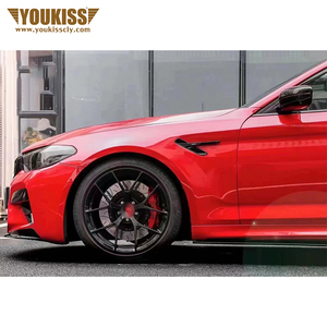 Ukiss Body Car Kit para <span class=keywords><strong>BMW</strong></span> 5 Series G30/G38 2018-2020 Upgrade 2021-2023 M5 Parachoques delanteros de coche Guardabarros Rejilla del capó del motor - Product Image 3