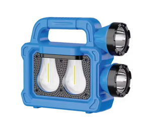 Dual <b>LED</b> Head <b>Work</b> <b>Light</b> <b>Rechargeable</b> Camping Lantern with Double Flashlight for Outdoor Fishing Emergency - Product Image 5
