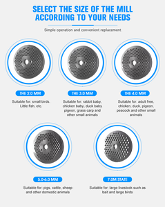 Bền động vật thức ăn granulator Báo Chí Con lăn millstone khác nhau Mill matrices động vật PELLET máy Phụ tùng - Product Image 5
