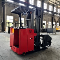 Chariot élévateur électrique VNA Sanstar 1 tonne 1,5 tonne, rotation à 180 degrés, transpalette 3 voies avec hauteur de levage personnalisée