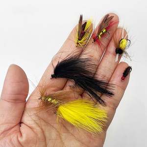 Nouvelle conception, 120 pièces/boîte, mouches artificielles pour la pêche à la <span class=keywords><strong>mouche</strong></span>, hameçons barbelés, leurres, mouches sèches, nymphes, streamers, appâts pour la pêche à la <span class=keywords><strong>mouche</strong></span> et en eau douce - Product Image 1