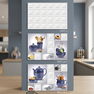 Azulejos de Pared de Cerámica Refractaria Impresos en HD para Baño, Pasillo y Cocina, 300x450mm, Resistentes al Agua y al Ácido, Garantía de 4 Años - Product Image 6