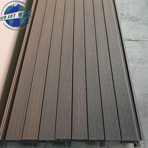 156*21mm WPC <span class=keywords><strong>Panel</strong></span> de pared de madera Compuesto WPC Revestimiento de pared exterior - Product Image 4