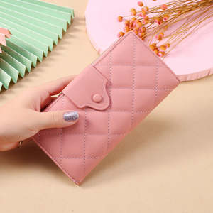 High quality Hot Selling Fashion Women Wallet Thread Technique Card <b>Bag</b> Multifunctional Wallet - Product Image 4