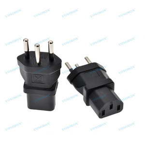 Switzerland loại J sev 1011 cắm để IEC C13 AC Power adapter, Swiss Nam để C13 nữ PDU/UPS máy chủ du lịch adapter cắm 10a250v - Product Image 3