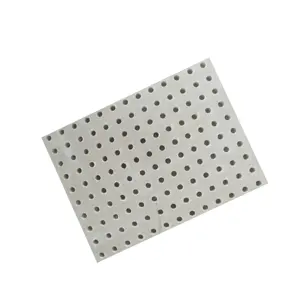 Perforated Plasterboard Acoustic Ceiling Wall Lining Perforated Acoustical Gypsum Panel