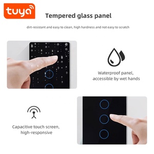 2023 Hot Sale Tuya <strong>Smart</strong> 1CH WIFI US <strong>Touch</strong> Switch with APP <strong>Control</strong> PST-WT-U1 - Product Image 6