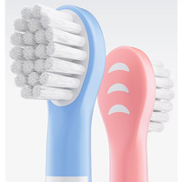 Cepillo de Dientes Eléctrico Ultrasónico Recargable a Prueba de Agua IPX8 para Niños con Cerdas Suaves, Carga Tipo-C, Blanqueamiento Dental