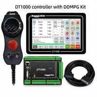 Kit de Controlador CNC DT1000 de 3/4/5 Ejes con Pantalla Táctil DDMPG de 10 Pulgadas, Sistema de Control ATC, Husillo Servo, Función de Roscado, Transferencia de Datos por WiFi