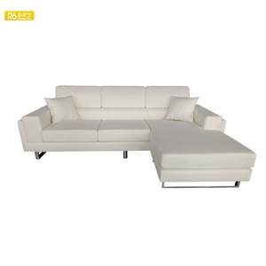 Muebles familiares modernos Sala de estar Sofá en forma de L Tela Sofá cama de algodón Caliente en compras en línea América Filipinas - Product Image 5