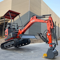 Mini-excavatrice tout-terrain de qualité supérieure pour le dragage des étangs à poissons, la remise en état des terrasses et la transplantation de semis