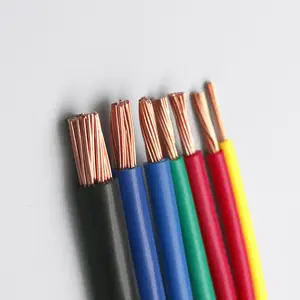 Minzan CCC RoHS 220v copper PVC Insulation wire outdoor electric cable electrical cables for house wiring