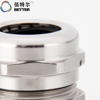Connecteur de serrage de câble ignifuge IP68 sur mesure usiné avec précision NPT3/4 pour presse-étoupe de 7-12 mm en acier inoxydable