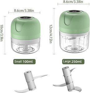 USB không dây điện tỏi <span class=keywords><strong>mini</strong></span> MASHER Báo Chí Mincer Rau Ớt thịt máy xay thực phẩm Chopper dụng cụ nhà bếp <span class=keywords><strong>mini</strong></span> thực phẩm Chopper - Product Image 3