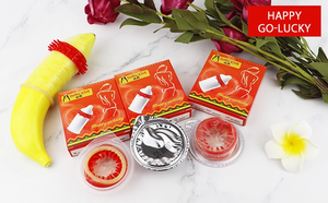 Produk Baru terlaris produk seks kondom Spike