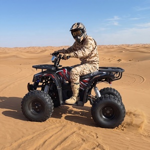 <span class=keywords><strong>Quad</strong></span> électrique tout-terrain utilitaire 60V 500W avec double porte-bagages, pneus de 8 pouces et siège individuel - Product Image 1