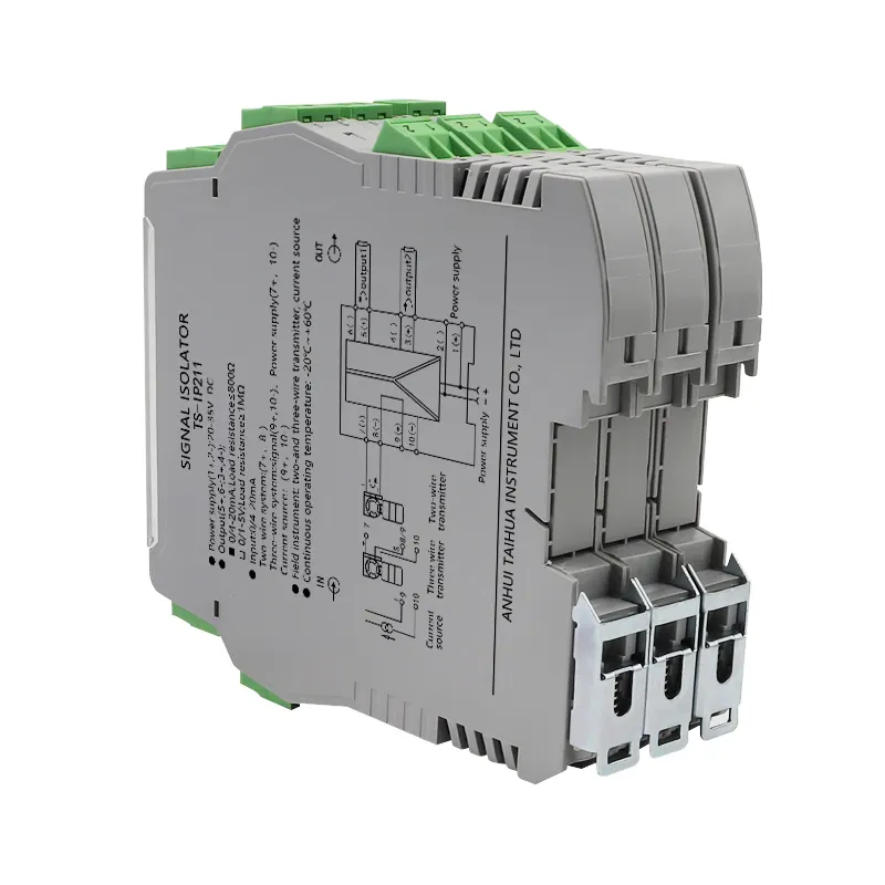 चीन की आपूर्ति टीसी तापमान पृथक ट्रांसमीटर 4-20mA Thermocouple तापमान पृथक ट्रांसड्यूसर