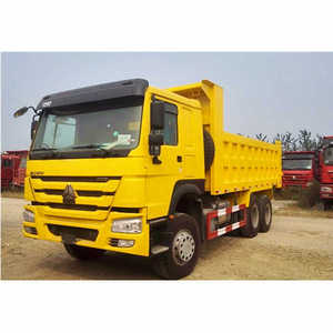 Howo <span class=keywords><strong>Tipper</strong></span> 40Ton 12 Roda <span class=keywords><strong>8X4</strong></span> Dumper <span class=keywords><strong>Hino</strong></span> Kapasitas Beban Truk Sampah Bekas dengan Trailer Penuh - Product Image 1