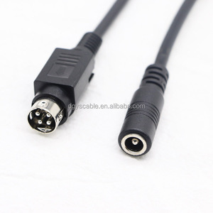 Enregistreur De Disque Dur DC5.5 * 2,1/2,5 MM <span class=keywords><strong>Femelle</strong></span> a Rond 4pin POWEREDprise Adaptateur Secteur Cable De Chargeur 0,2 M - Product Image 6