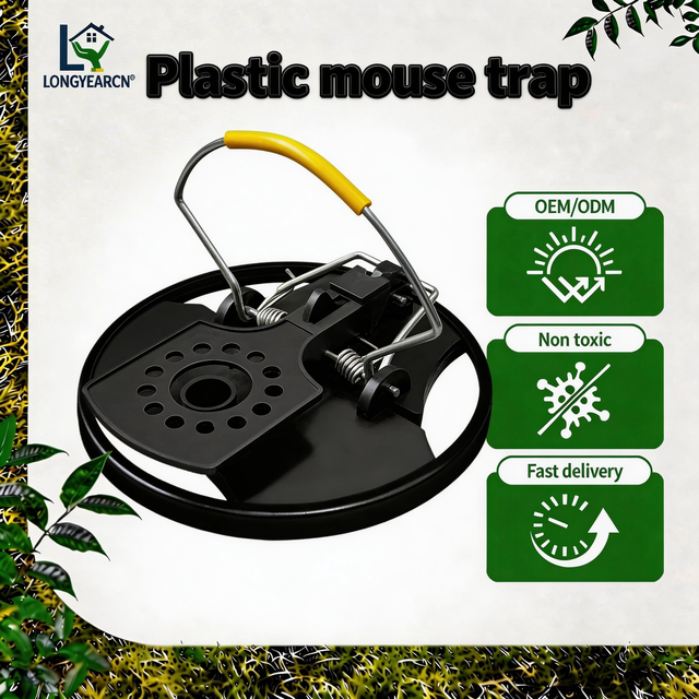 Upgraded Fully Automatic Sensor Eco-friendly Summer Plastic Outdoor Mouse Trap Household Sticky Extermination Device 25-Year
