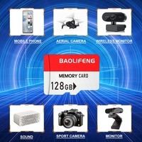 Accessoires mobiles Cartes mémoire SD en plastique 32 Go/16 Go/128 Go Puces de qualité supérieure Rétention de 10 ans Vente en gros