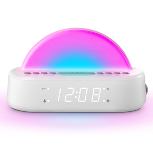 Nouvelle machine à bruit blanc pour le sommeil, réveil numérique de table/bureau avec lumière RGB, réveil doux et personnalisation du sommeil - Product Image 2