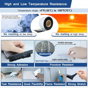 Cinta Adhesiva GBW para Reparación de Fugas de <span class=keywords><strong>Asfalto</strong></span>, Membrana Impermeable Ecológica de Alta Resistencia y Durabilidad para Equipos Automotrices - Product Image 2