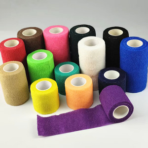 Tự dính bóng đá Grip vớ băng không dệt đàn hồi cố kết băng 5cm 2 inch thể thao Băng - Product Image 2