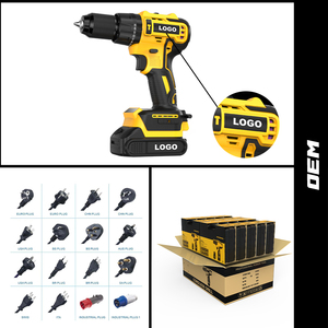 핫세일 도매 13mm 리튬 전동 핸드 드릴 21V 무선 전동 공구 무선 드릴 - Product Image 5