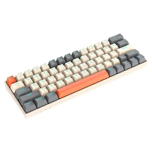 Prix bas clavier mécanique sans fil bleu interrupteur bluetooth sans fil laser clavier sans fil bluetooth rgb clavier