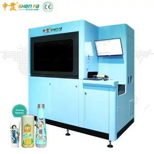 Cylindrical High Accuracy UV Inkjet Digital Printing Machine for Printing on Bottle Cosmetic Tube