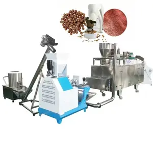 Low cost shrimp pet Fish Food Fodder Feed Pelleting Mill Press Machine Equipment Floating Fish Feed Extruder Machine