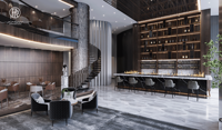 Comptoir de restaurant bar moderne meubles de bar style occidental comptoirs de bar design