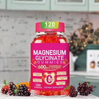 Permen Kunyah Magnesium Glycinate 600mg Tanpa Gula - Mendukung Tidur, Otot & Tulang - 120 Permen Kunyah - OEM/ODM
